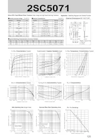 2SC5071 Datasheet Cover