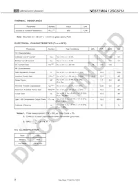 2SC5751-A Datasheet Page 2