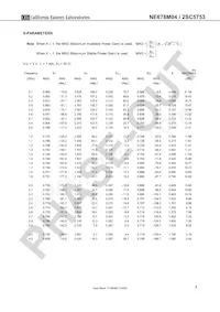 2SC5753-A Datasheet Page 7