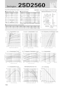 2SD2560 Datasheet Cover