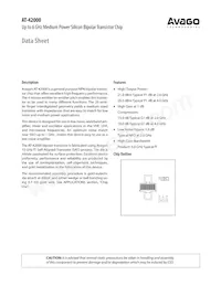 AT-42000-GP4 Datasheet Cover