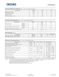 BC847BLP4-7B Datasheet Page 2