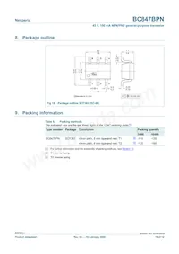 BC847BPN/DG/B2 Datasheet Page 10
