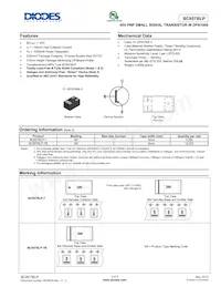 BC857BLP-7 Datasheet Cover