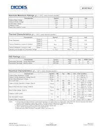 BC857BLP-7 Datasheet Page 2
