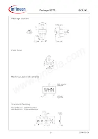 BCR 142T E6327 Datasheet Page 9