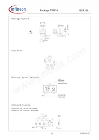 BCR 158T E6327 데이터 시트 페이지 13