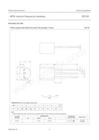 BF240 Datenblatt Seite 4