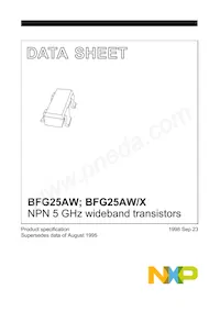BFG25AW/X Datenblatt Cover