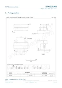 BFG325/XR數據表 頁面 9