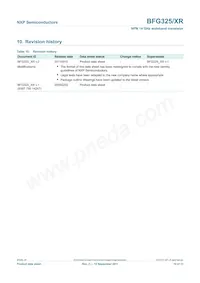 BFG325/XR Datasheet Page 10