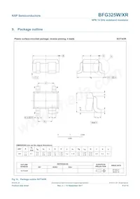 BFG325W/XR Datasheet Page 9