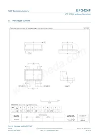 BFG424F Datasheet Page 10