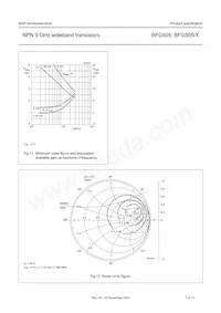 BFG505 Datasheet Pagina 7