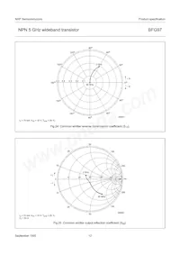 BFG97 Datasheet Page 12