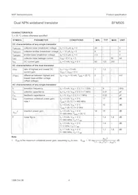 BFM505 Datasheet Page 4