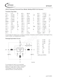 BFR 340T E6327 Datasheet Page 4