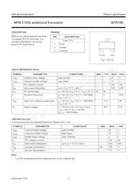 BFR106 Datasheet Page 2