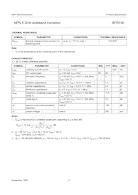 BFR106 Datasheet Page 3
