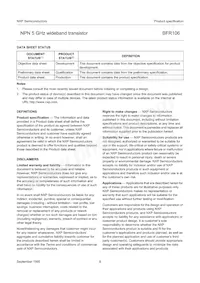 BFR106 Datasheet Page 8