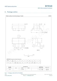 BFR540 Datasheet Page 10