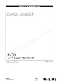 BLT70 Datenblatt Cover