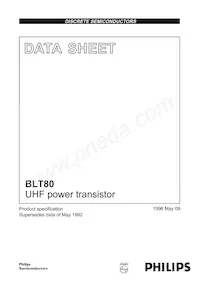 BLT80 Datenblatt Cover
