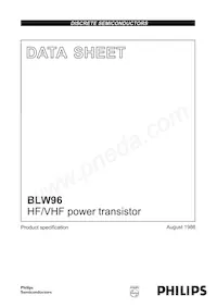BLW96/01 Datasheet Cover