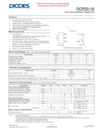 DCP55-16-13 Datasheet Cover