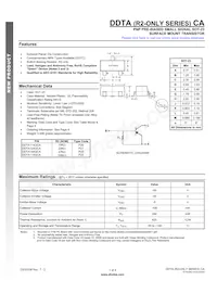 DDTA114GCA-7-F Datenblatt Cover