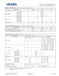 DDTA124EE-7-F Datasheet Pagina 2