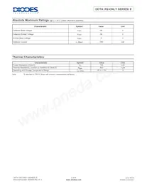 DDTA124GE-7-F Datasheet Page 2