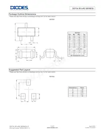 DDTA124XE-7-F Datasheet Pagina 5
