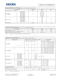 DDTA143ECA-7 Datasheet Pagina 2