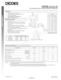 DDTB142TU-7-F Datasheet Cover