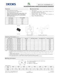 DDTC123EUA-7 Datasheet Cover