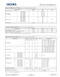 DDTC143ECA-7 Datasheet Pagina 2