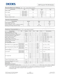 DDTC143ZLP-7 Datasheet Pagina 2