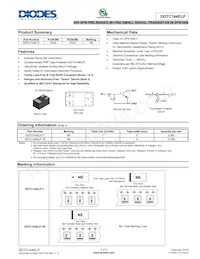 DDTC144ELP-7 Datasheet Cover