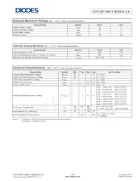 DDTC144TCA-7 Datasheet Page 2