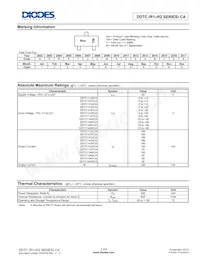 DDTC144VCA-7 Datasheet Pagina 2