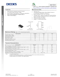 DMJT9435-13 Datasheet Cover