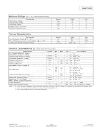 DNBT8105-7 Datasheet Page 2