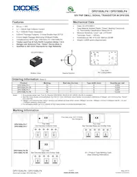DP0150BLP4-7B Datasheet Cover