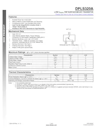 DPLS320A-7 Datasheet Cover