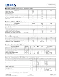DSM80100M-7 Datasheet Page 2