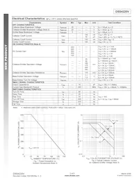 DSS4220V-7 Datasheet Pagina 2