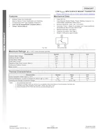 DSS4320T-7 Datasheet Cover