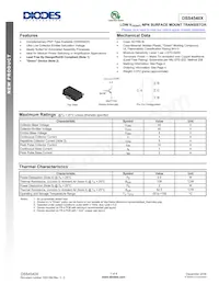 DSS4540X-13 Datasheet Cover
