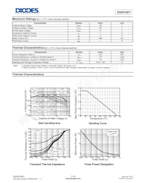 DSS5160T-7 Datasheet Pagina 2
